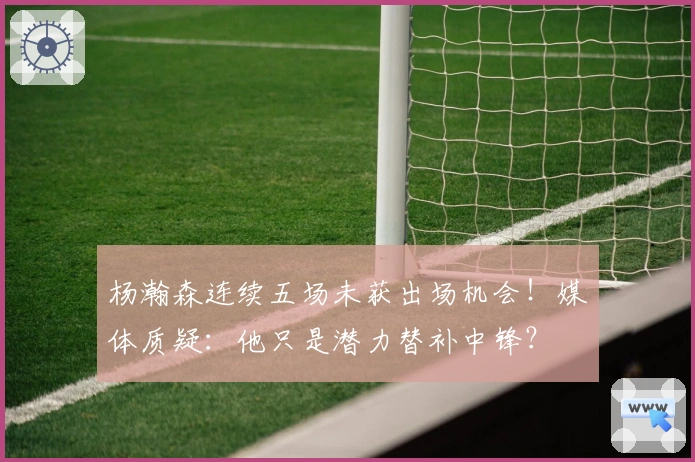 杨瀚森连续五场未获出场机会！媒体质疑：他只是潜力替补中锋？