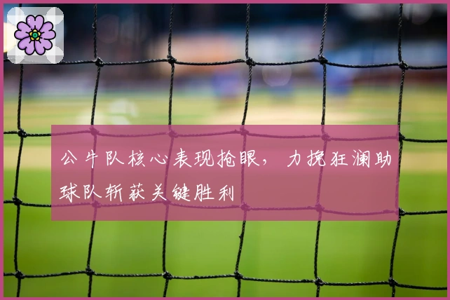 公牛队核心表现抢眼，力挽狂澜助球队斩获关键胜利